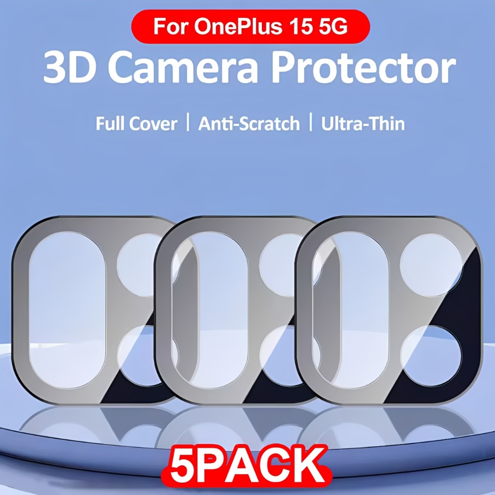 3D Printing Glass - 5-1Pcs 3D 9H Camera Lens Tempered
