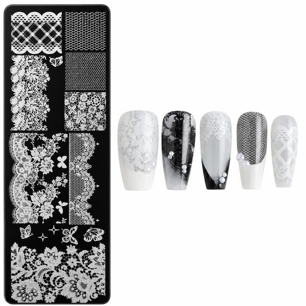 3D Printing Stainless Steel - Fashion Stainless Steel Nail Stamping Plate