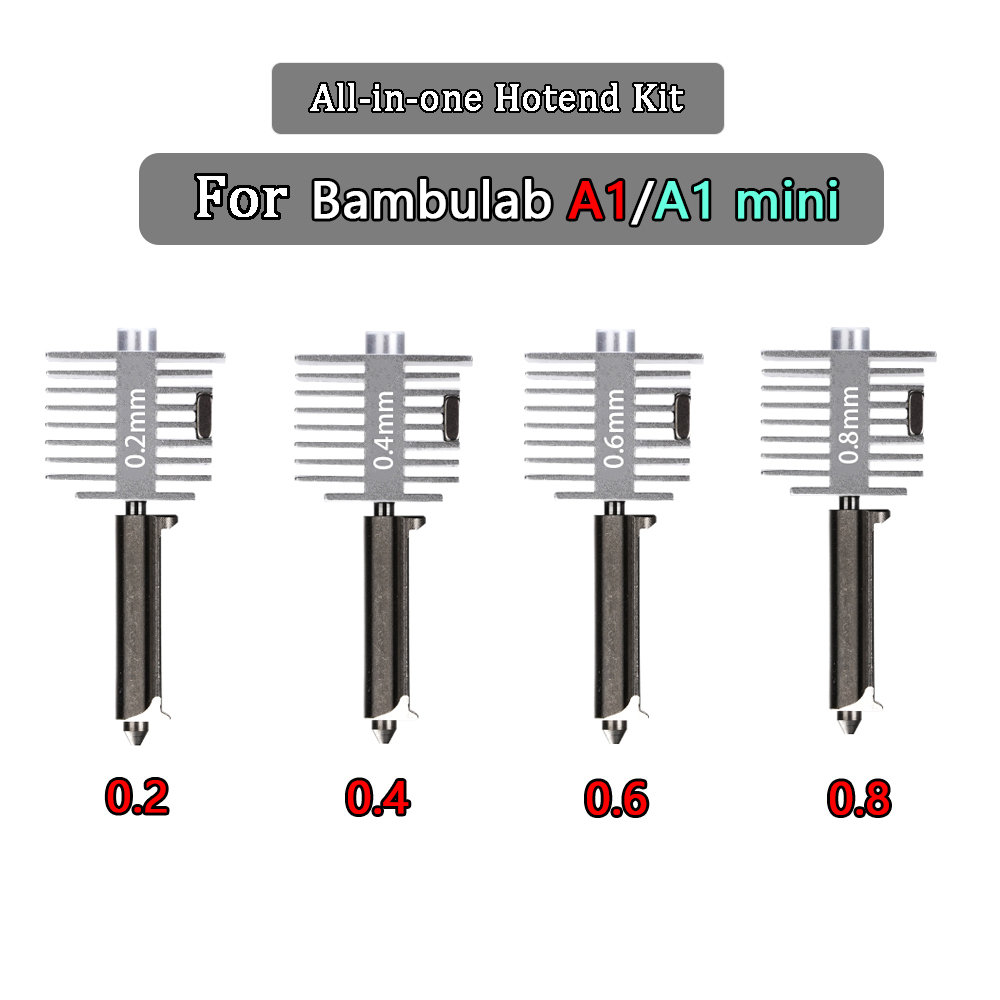 3D Printing Bambu Lab A1 - Upgraded Hotend Kit For Bamb Lab