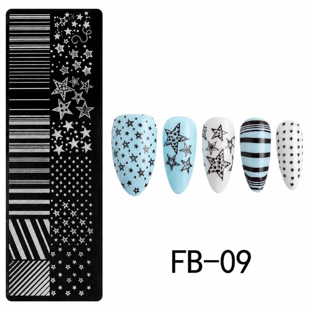 3D Printing Stainless Steel - Fashion Stainless Steel Nail Stamping Plate