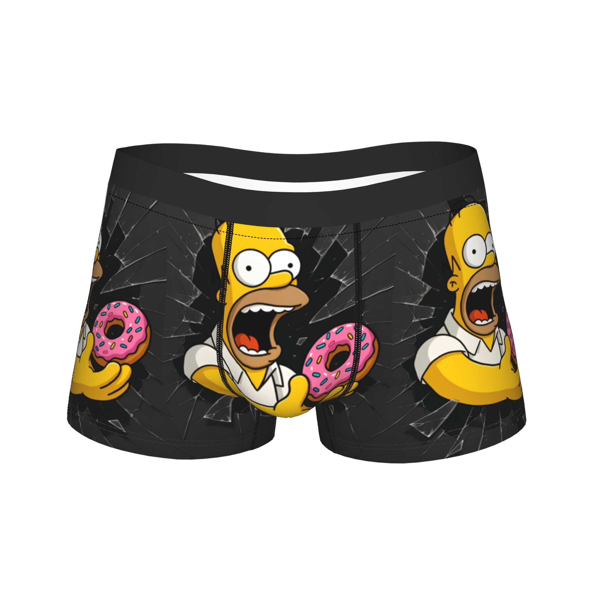 3D Printing Glass - Homer S-Simpsons Breaking Glass Donut Underwear