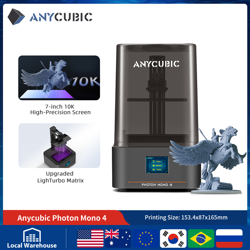 3D Printing Uv Resin - PRESALE ANYCUBIC Photon Mono 4 AE