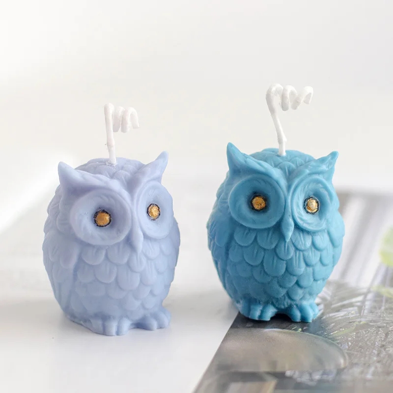 3D Owl Silicone Candle Mold Cu - 3D Printing Concrete review and price