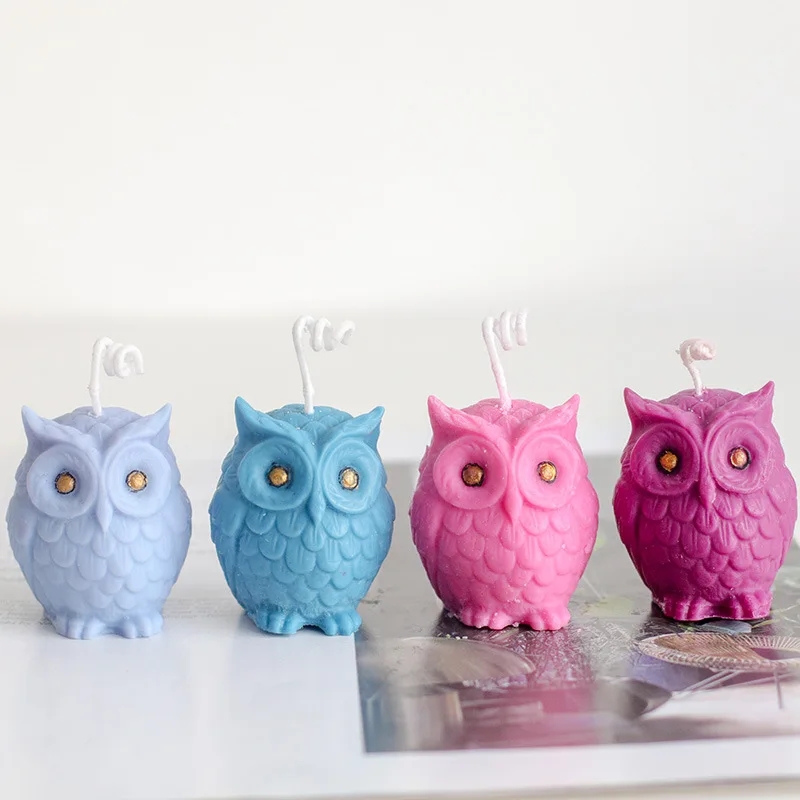 3D Owl Silicone Candle Mold Cu - 3D Printing Concrete review and price