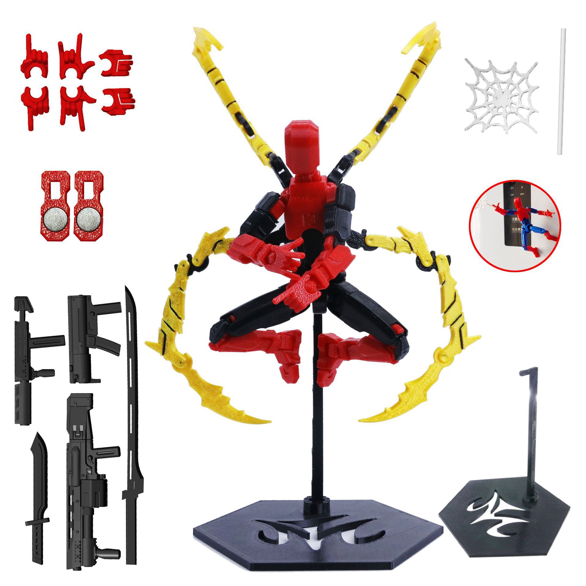 3D Printed Robot Model Toy Mov - 3D Printing Action Figure review and price