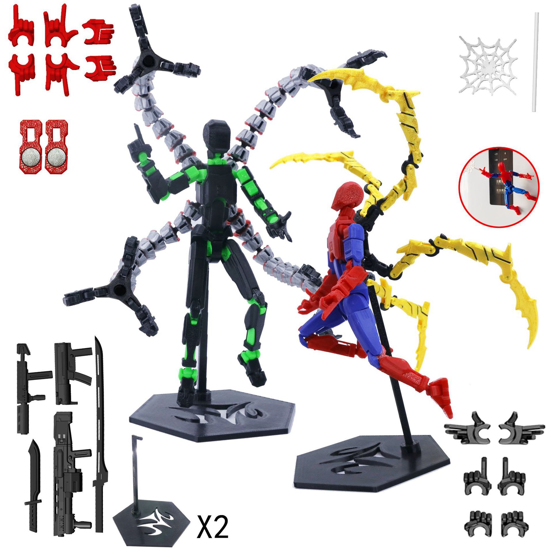 3D Printed Robot Model Toy Mov - 3D Printing Action Figure review and price