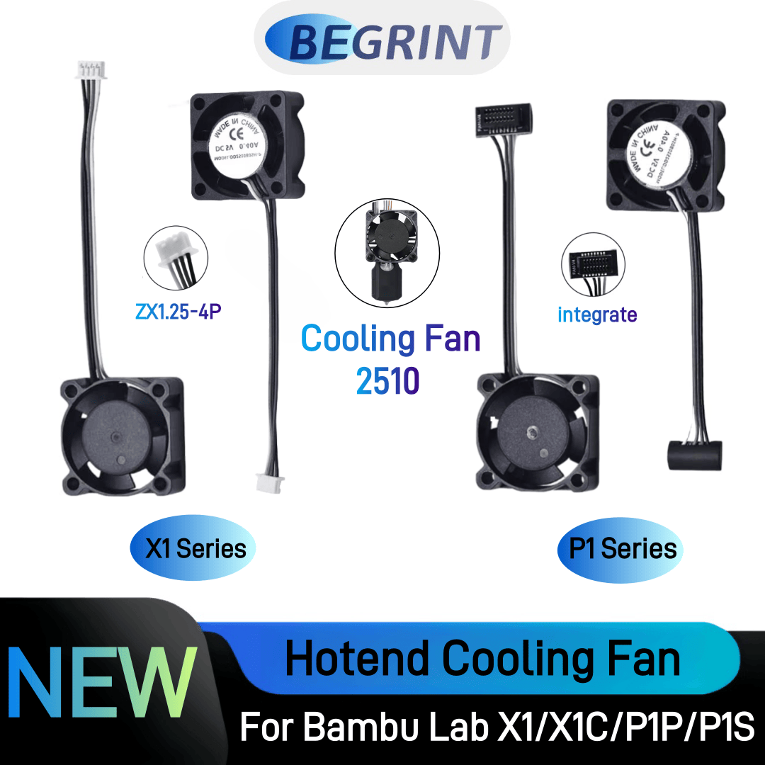 2510 Fan for Bambu Lab X1/P1 H - 3D Printing Bambu Lab A1 review and price
