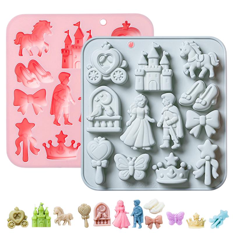 12 Cavity Prince, Princess Sil - 3D Printing Model Free review and price