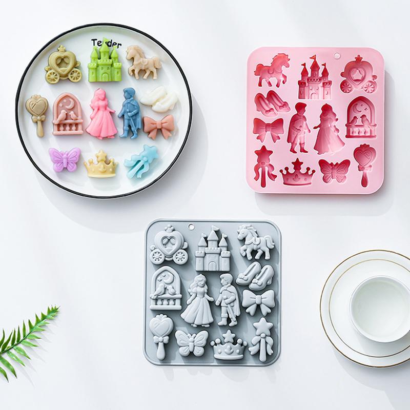 12 Cavity Prince, Princess Sil - 3D Printing Model Free review and price