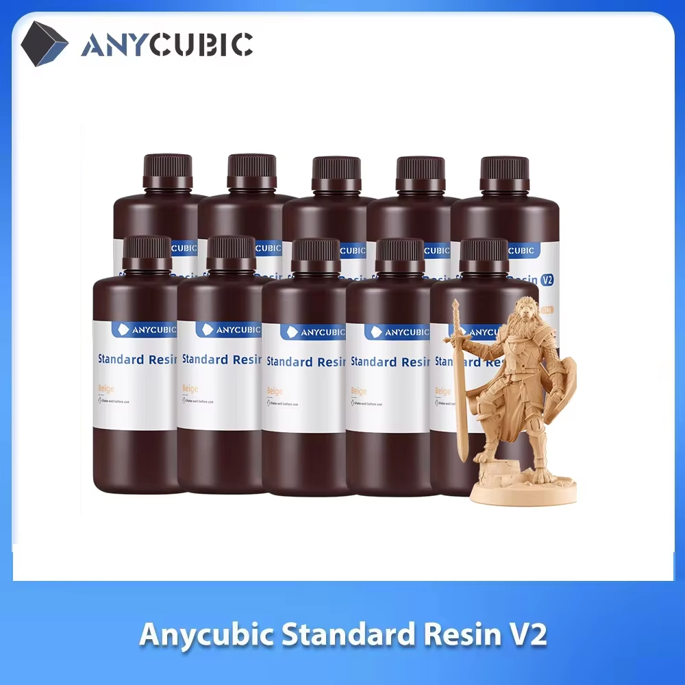 ANYCUBIC Standard Resin V2 405 - 3D Printing Uv Resin review and price
