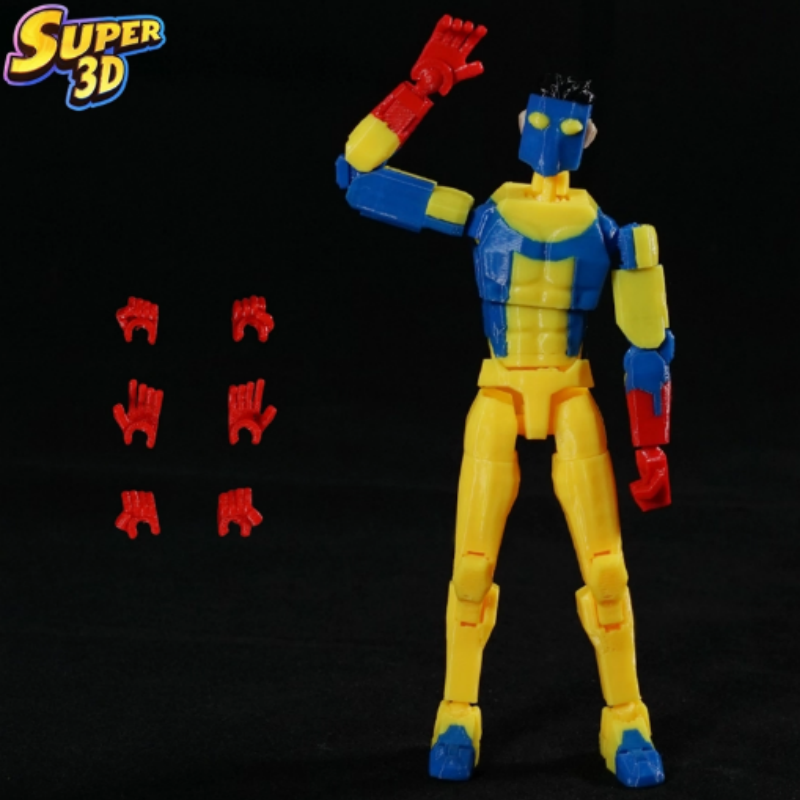 In Stock 3d Printed Invincible - 3D Printing Action Figure review and price