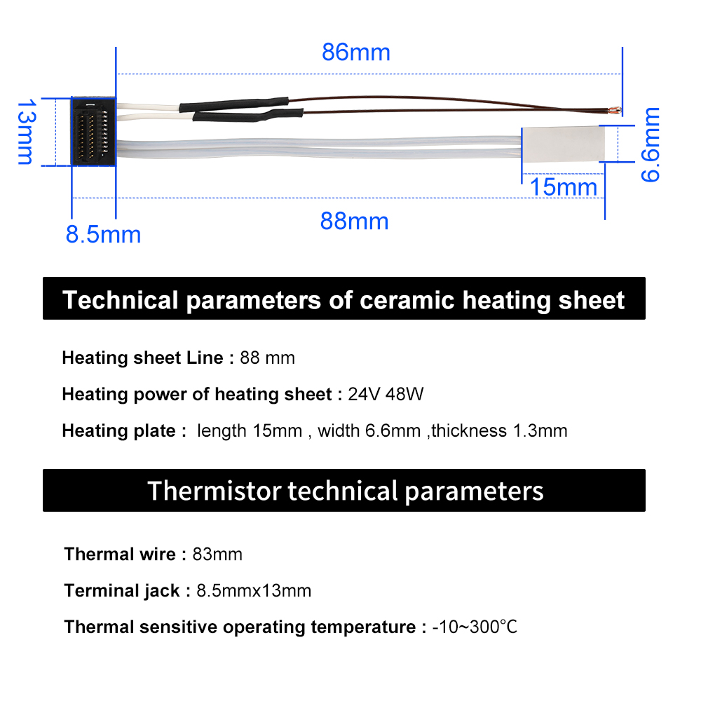 Heating Tube For Bambu Lab A1  - 3D Printing Bambu Lab A1 review and price