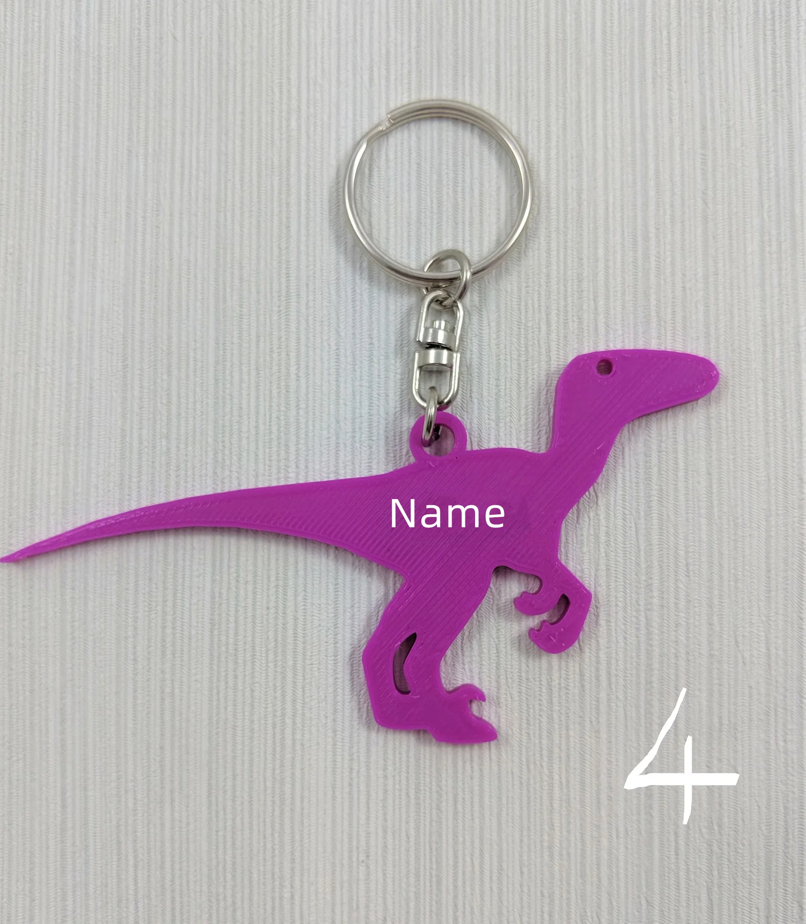 Custom Name Keychains 3D Print - 3D Printing Stainless Steel review and price