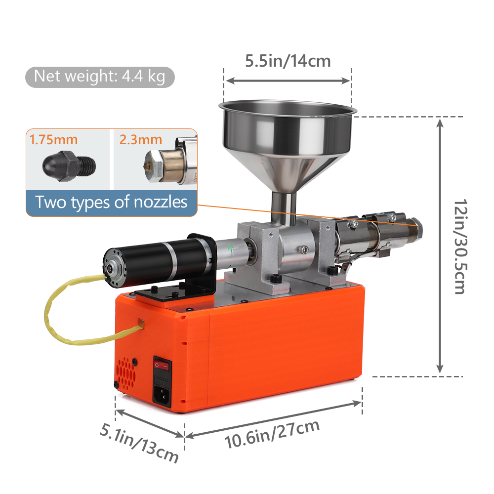 Desktop Lab Small Single Screw - 3D Printer Extruder review and price