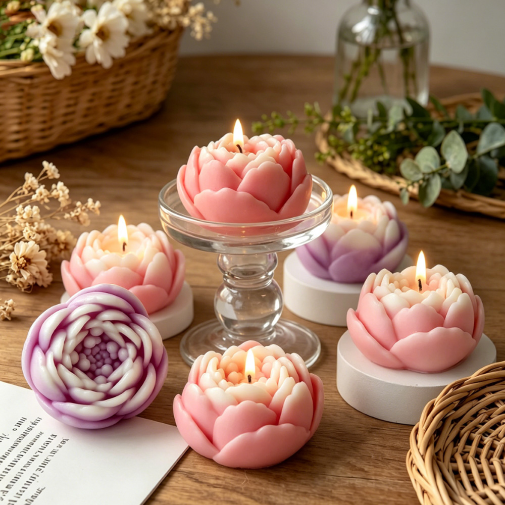 3D Flower Silicone Mold Peony  - 3D Printing Concrete review and price