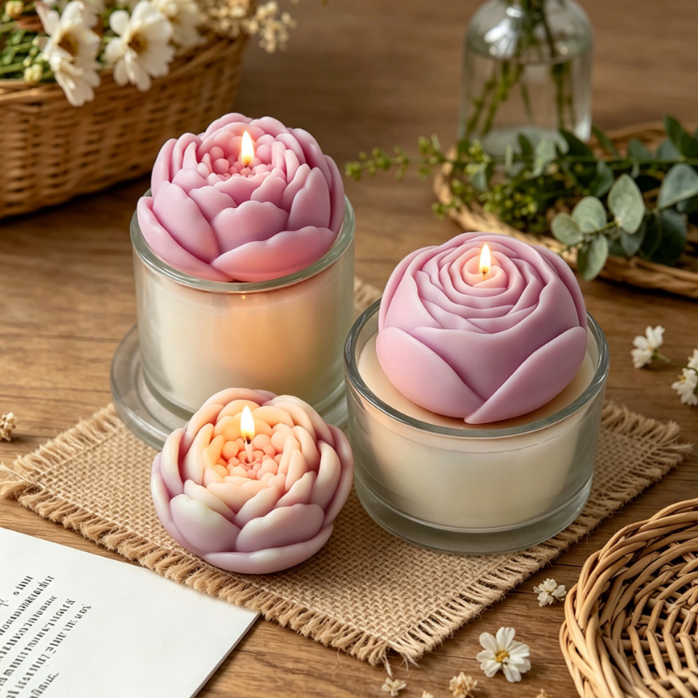3D Flower Silicone Mold Peony  - 3D Printing Concrete review and price