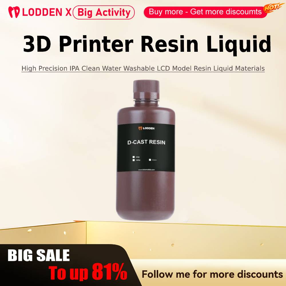 Lodden 3D Printer Resin Liquid - 3D Printing Pdf review and price