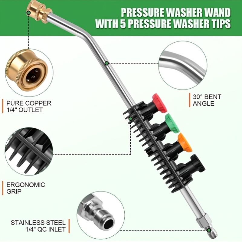 Pressure Washer Extension Wand - Nozzle Cleaning Kit review and price