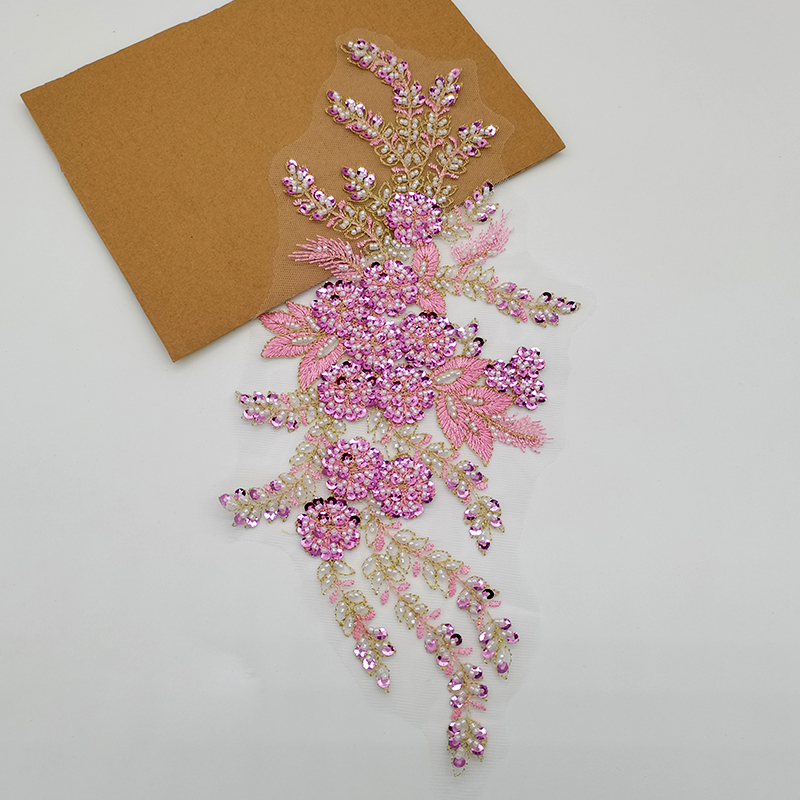 1Pc Beaded Flower Embroidery F - 3D Printing Glass review and price