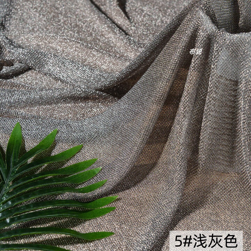 Light Gray Metallic Thread Fab - 3D Printing On Fabric review and price