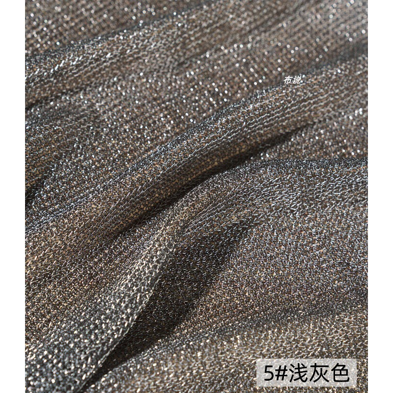 Light Gray Metallic Thread Fab - 3D Printing On Fabric review and price