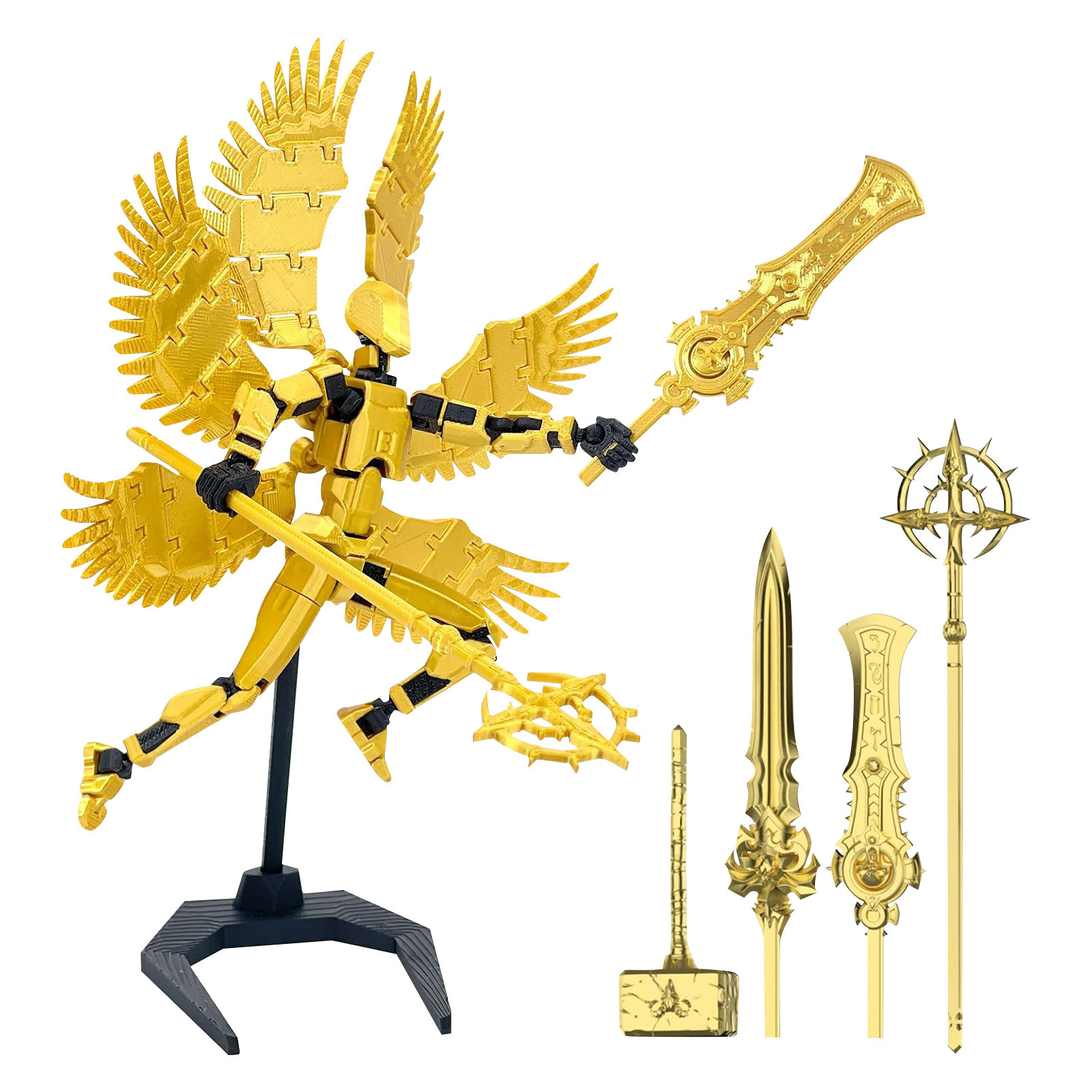 Titan 13 With Wings Figure Toy - 3D Printing Action Figure review and price