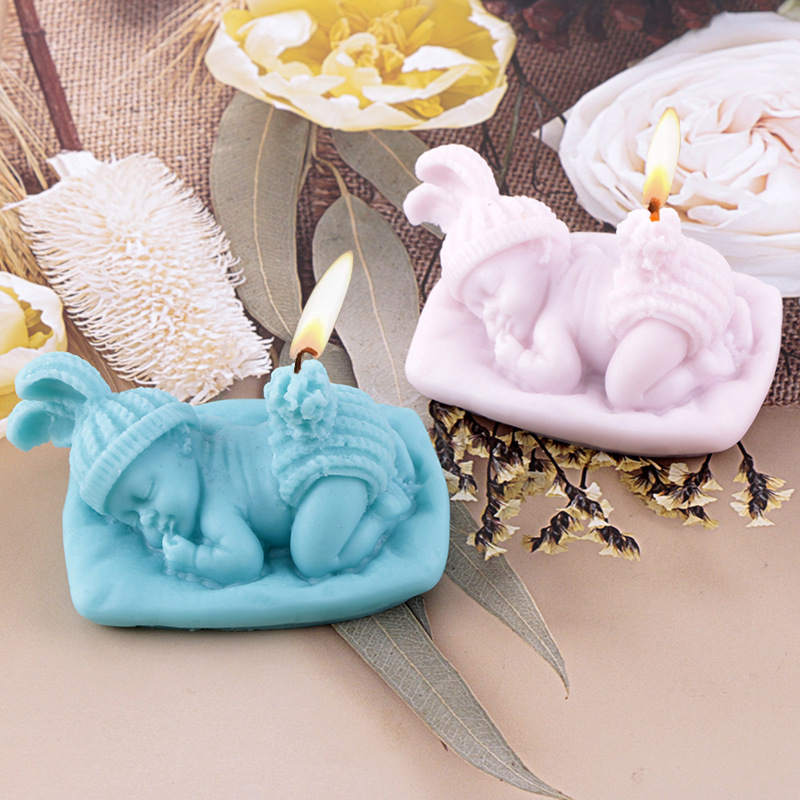 Sleeping Baby Candle Silicone  - 3D Printing Concrete review and price