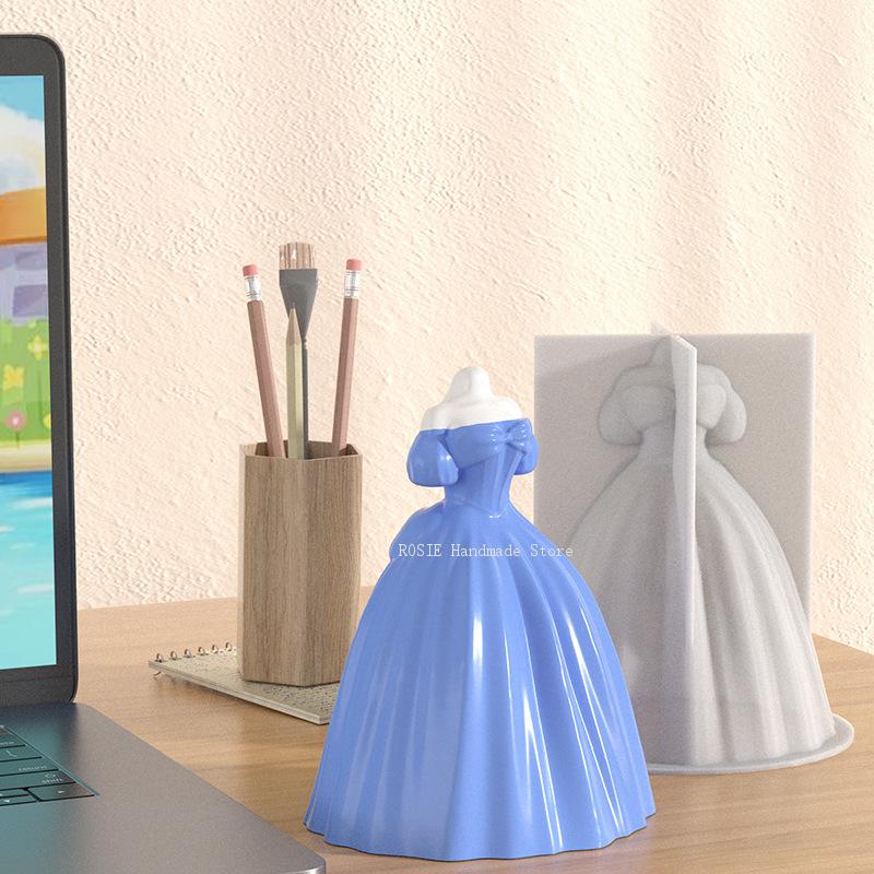 Bride Silicone Candle Mold 3D  - 3D Printing Concrete review and price
