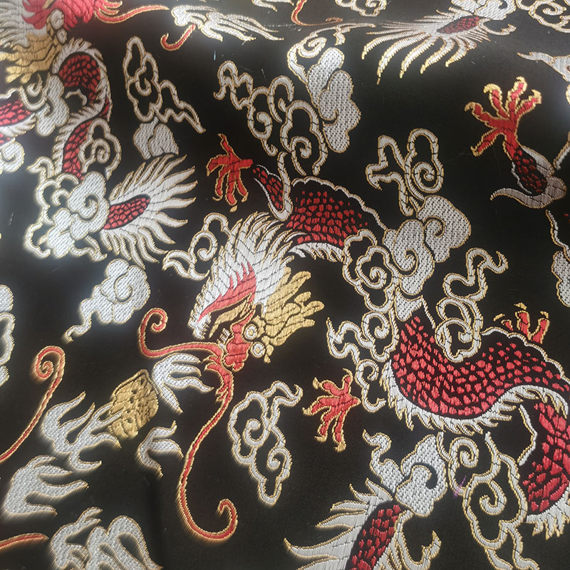 Black dragon style Metallic Ja - 3D Printing On Fabric review and price