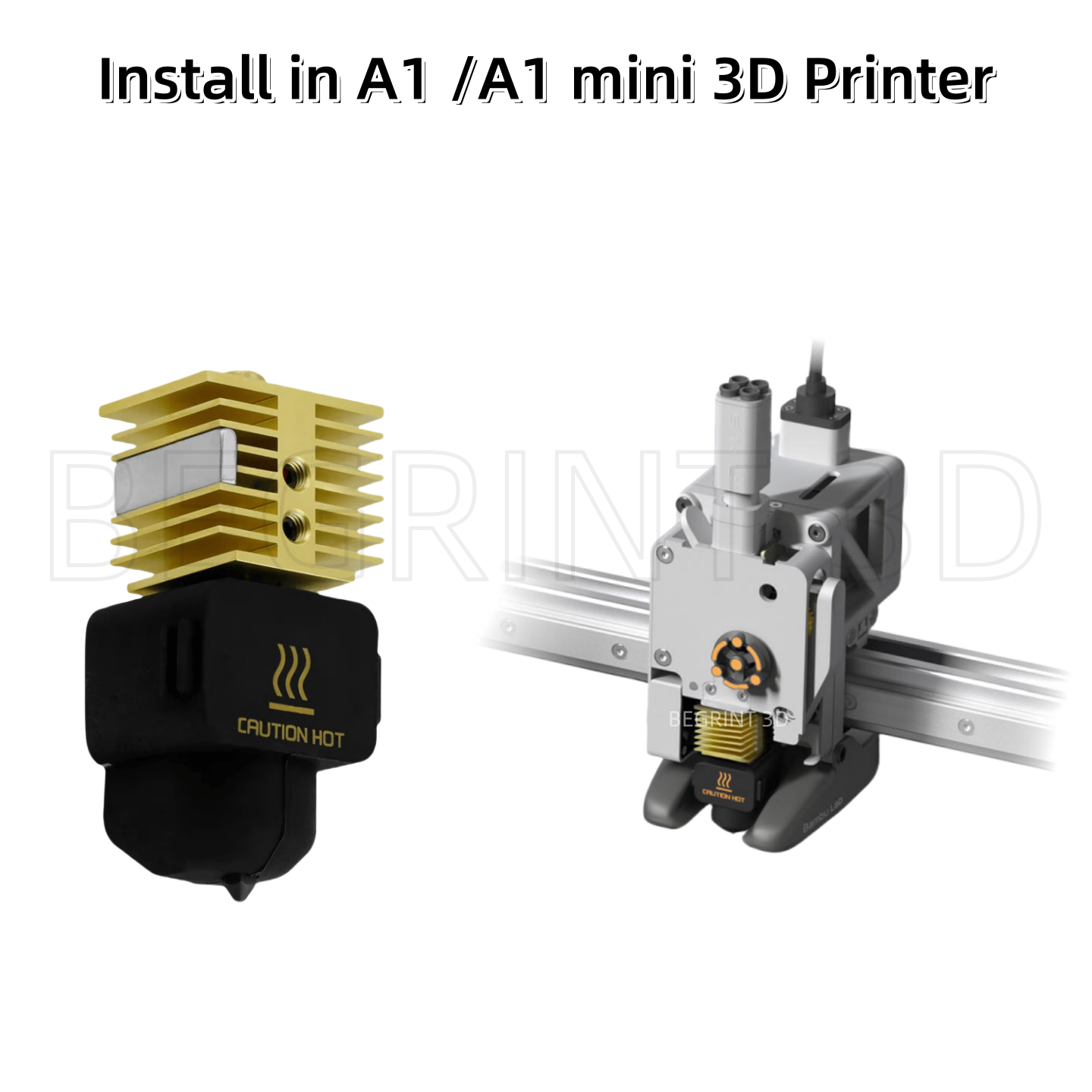 NEW Hotend For Bambu Lab A1 mi - 3D Printing Bambu Lab A1 review and price