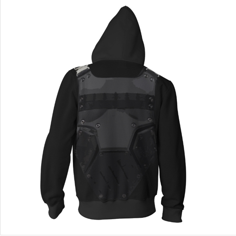 3D Printed Punisher Zip-up Hoo - 3D Printing Kit review and price