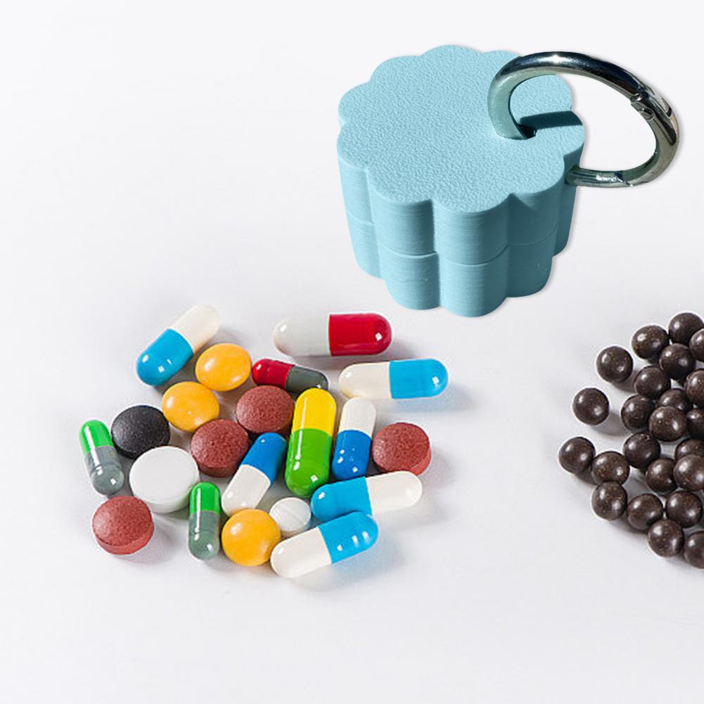 Keychain Pill Box Waterproof C - 3D Printing Stainless Steel review and price