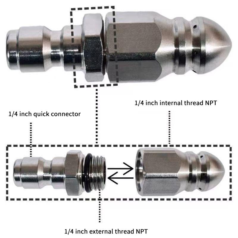 New·Water Jet High Pressure Sp - Nozzle Cleaning Kit review and price