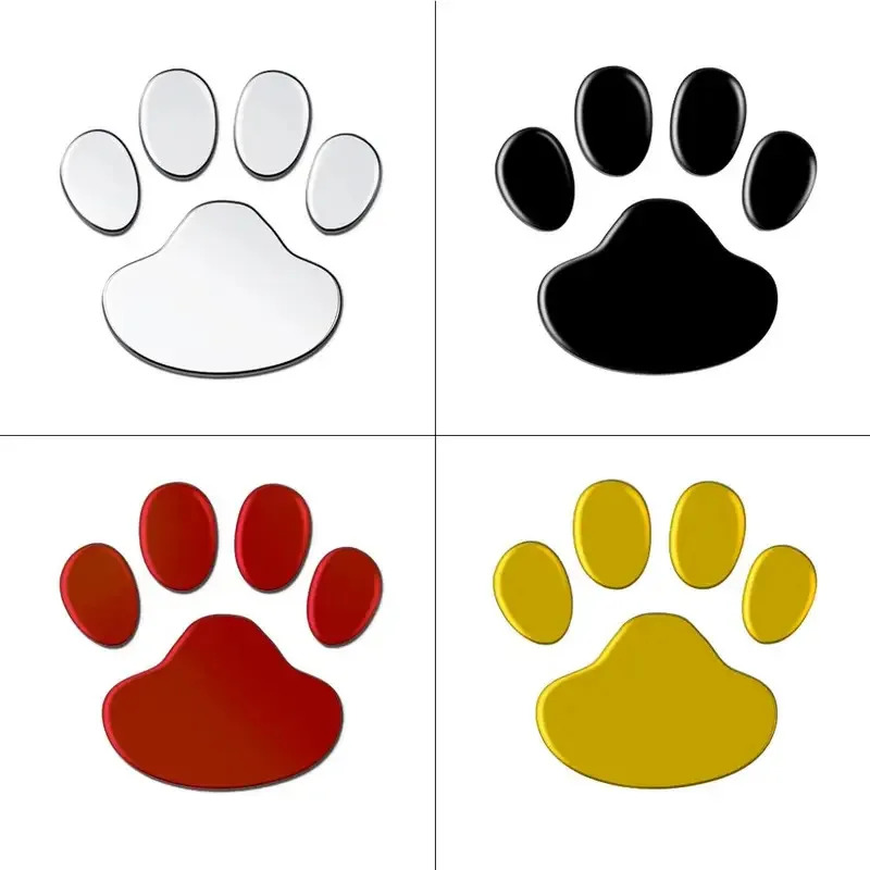 1/4Pairs 3D Stickers Paw Anima - 3D Printing Quote review and price