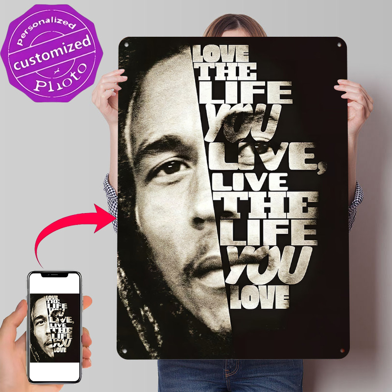 Bob Marley Quote Poster Retro  - 3D Printing Quote review and price