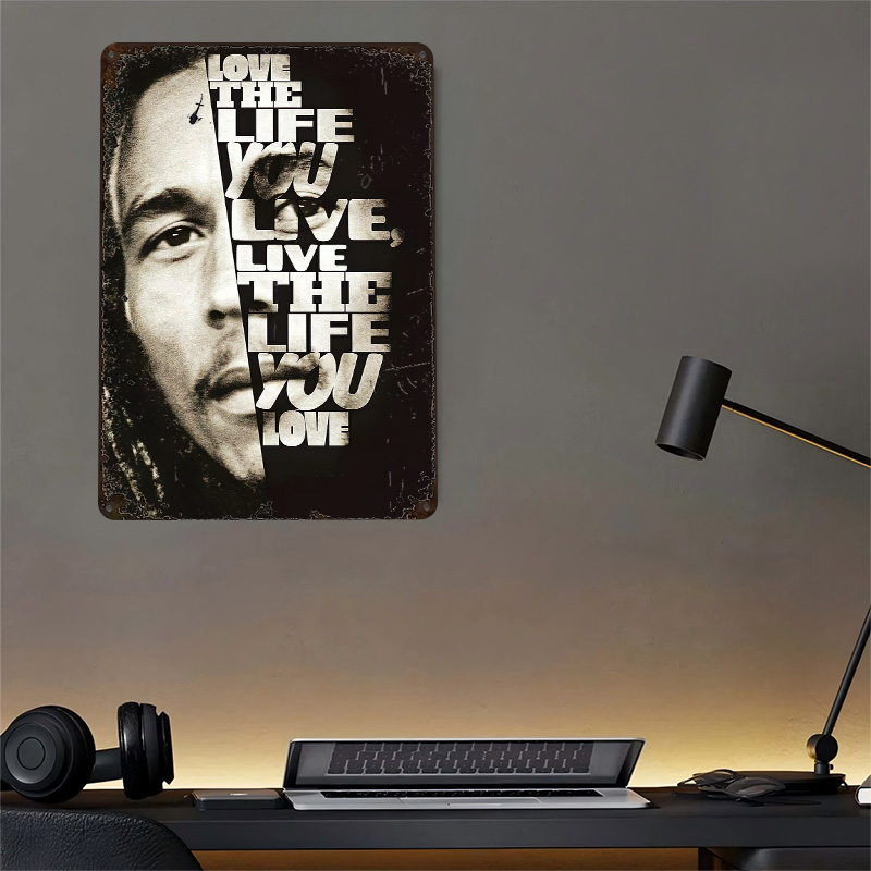 Bob Marley Quote Poster Retro  - 3D Printing Quote review and price
