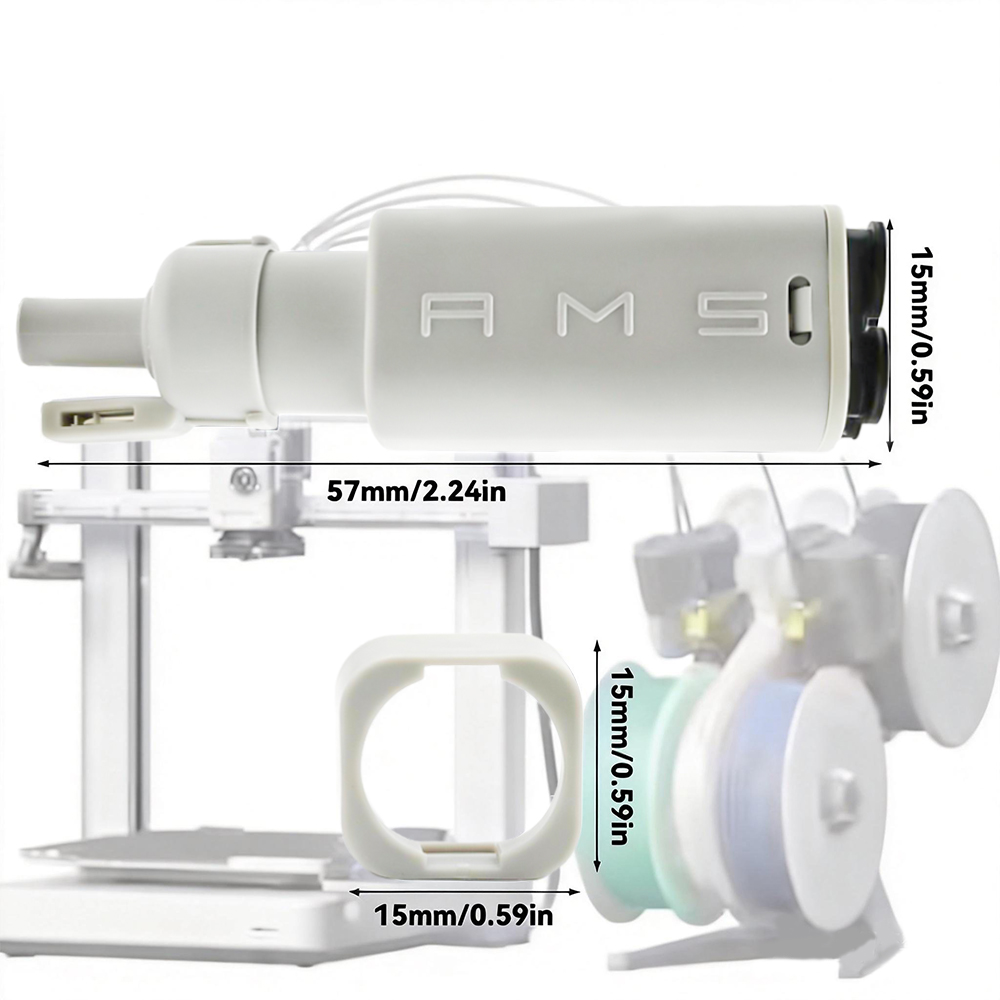 For Bambu Lab 3D Printer AMS L - 3D Printing Bambu Lab A1 review and price