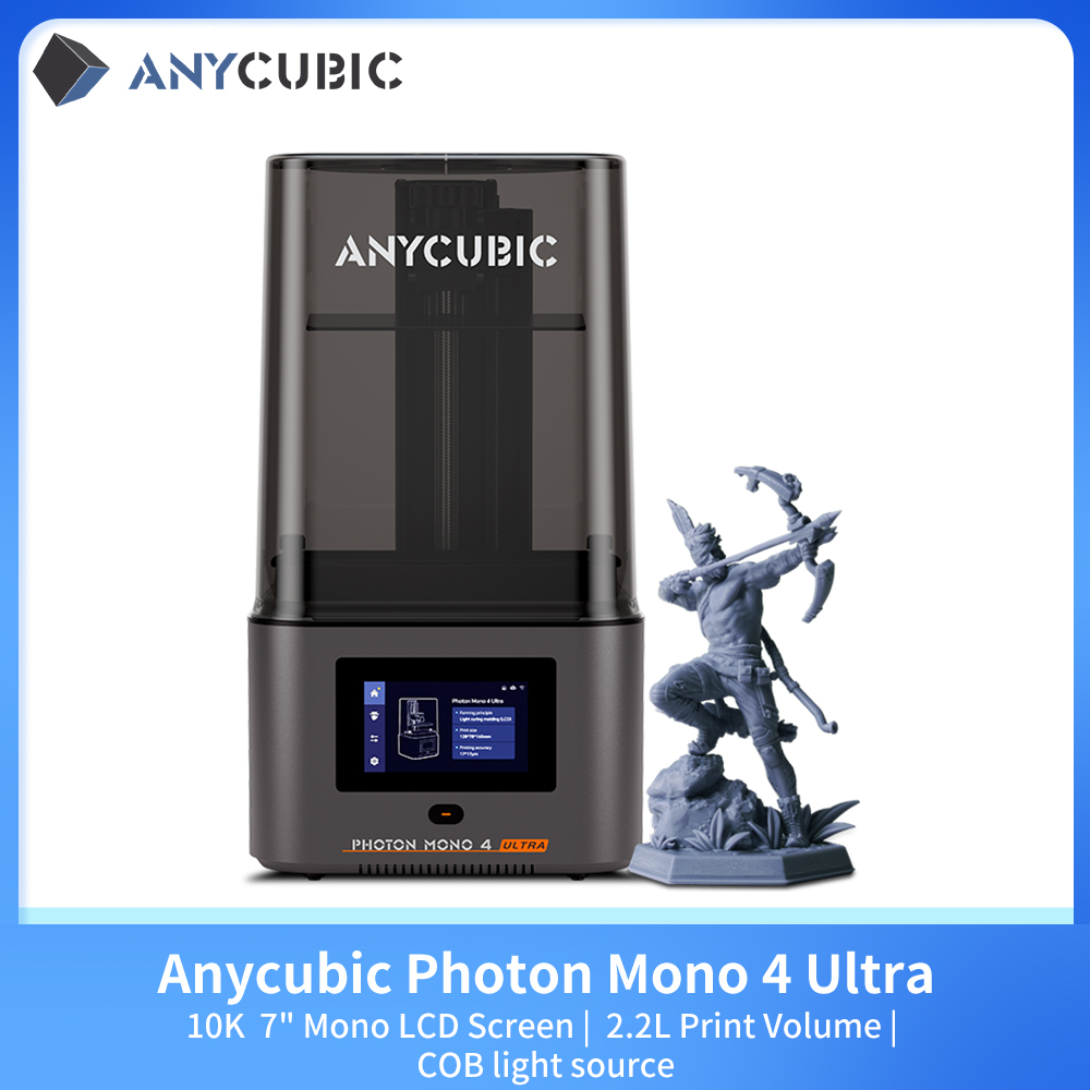 ANYCUBIC Photon Mono 4 Ultra 3 - 3D Printing Uv Resin review and price